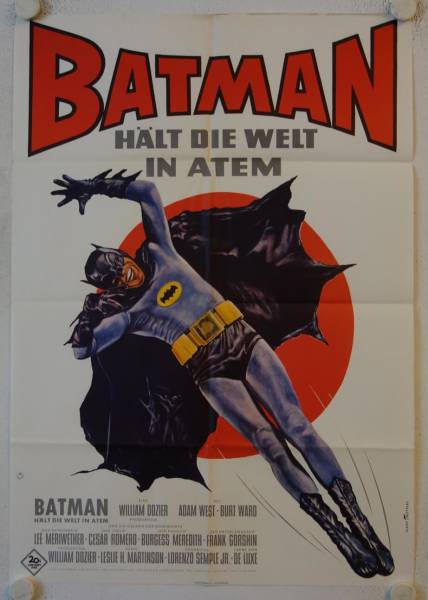 Batman original release german movie poster